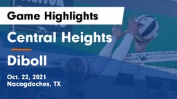Central Heights  vs Diboll Game Highlights - Oct. 22, 2021