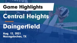 Central Heights  vs Daingerfield  Game Highlights - Aug. 12, 2021