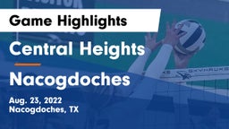 Central Heights  vs Nacogdoches  Game Highlights - Aug. 23, 2022