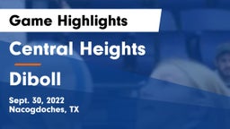 Central Heights  vs Diboll  Game Highlights - Sept. 30, 2022