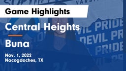 Central Heights  vs Buna Game Highlights - Nov. 1, 2022