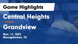 Central Heights  vs Grandview Game Highlights - Nov. 11, 2022