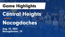 Central Heights  vs Nacogdoches  Game Highlights - Aug. 22, 2023