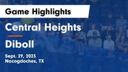 Central Heights  vs Diboll Game Highlights - Sept. 29, 2023