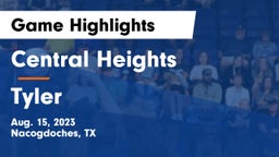 Central Heights  vs Tyler  Game Highlights - Aug. 15, 2023