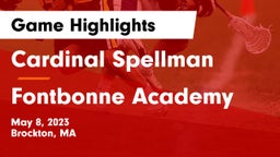 Cardinal Spellman  vs Fontbonne Academy Game Highlights - May 8, 2023
