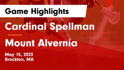 Cardinal Spellman  vs Mount Alvernia Game Highlights - May 15, 2023