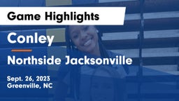 Conley  vs Northside Jacksonville  Game Highlights - Sept. 26, 2023