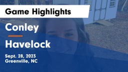 Conley  vs Havelock  Game Highlights - Sept. 28, 2023