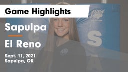 Sapulpa  vs El Reno  Game Highlights - Sept. 11, 2021