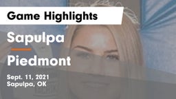 Sapulpa  vs Piedmont  Game Highlights - Sept. 11, 2021