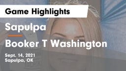 Sapulpa  vs Booker T Washington  Game Highlights - Sept. 14, 2021