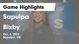 Sapulpa  vs Bixby  Game Highlights - Oct. 4, 2021