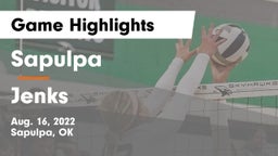 Sapulpa  vs Jenks  Game Highlights - Aug. 16, 2022