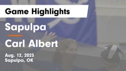 Sapulpa  vs Carl Albert   Game Highlights - Aug. 12, 2023