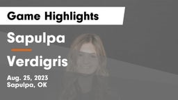 Sapulpa  vs Verdigris  Game Highlights - Aug. 25, 2023
