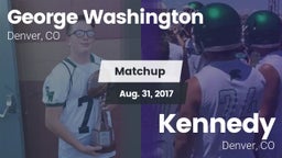 Matchup: George Washington vs. Kennedy  2017