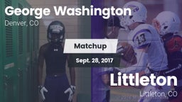 Matchup: George Washington vs. Littleton  2017