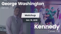 Matchup: George Washington vs. Kennedy  2018