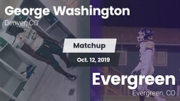 Matchup: George Washington vs. Evergreen  2019