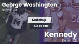 Matchup: George Washington vs. Kennedy  2019