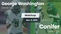 Matchup: George Washington vs. Conifer  2019