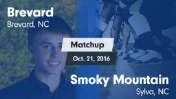 Matchup: Brevard  vs. Smoky Mountain  2016
