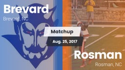 Matchup: Brevard  vs. Rosman  2017