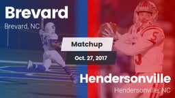 Matchup: Brevard  vs. Hendersonville  2017