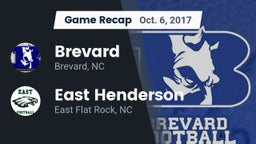 Recap: Brevard  vs. East Henderson  2017
