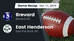 Recap: Brevard  vs. East Henderson  2019