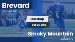 Matchup: Brevard  vs. Smoky Mountain  2019