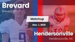 Matchup: Brevard  vs. Hendersonville  2019