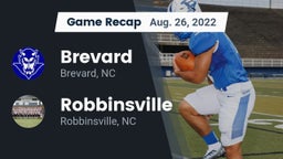 Recap: Brevard  vs. Robbinsville  2022