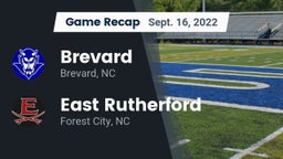 Recap: Brevard  vs. East Rutherford  2022