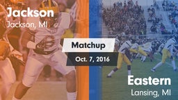 Matchup: Jackson  vs. Eastern  2016