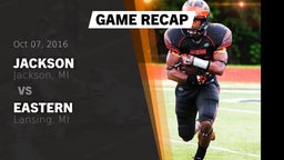 Recap: Jackson  vs. Eastern  2016