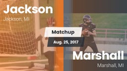 Matchup: Jackson  vs. Marshall  2017