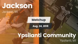 Matchup: Jackson  vs. Ypsilanti Community  2018