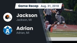 Recap: Jackson  vs. Adrian  2018