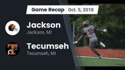 Recap: Jackson  vs. Tecumseh  2018