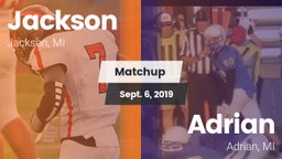 Matchup: Jackson  vs. Adrian  2019