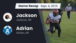 Recap: Jackson  vs. Adrian  2019