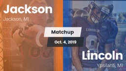 Matchup: Jackson  vs. Lincoln  2019