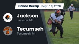 Recap: Jackson  vs. Tecumseh  2020