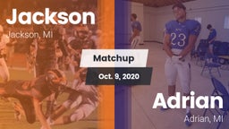 Matchup: Jackson  vs. Adrian  2020