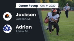 Recap: Jackson  vs. Adrian  2020