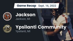 Recap: Jackson  vs. Ypsilanti Community  2022