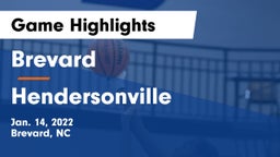 Brevard  vs Hendersonville  Game Highlights - Jan. 14, 2022