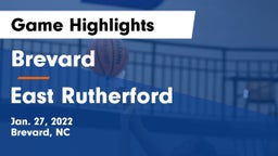 Brevard  vs East Rutherford  Game Highlights - Jan. 27, 2022